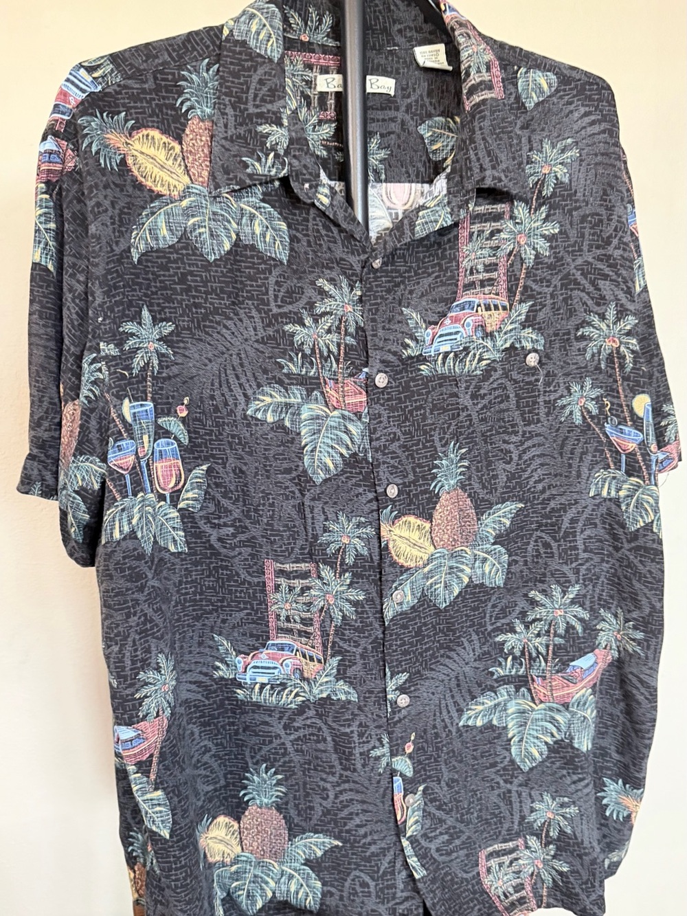 Batik Bay Hawaiian Shirt XXL Short Sleeve
